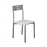 Pack 4 sillas estructura metálica y tapizado a elegir color