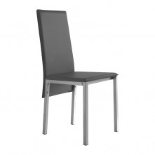 Pack 4 sillas tapizada en color gris