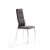Pack 4 sillas en tela color gris oscuro mod. Cami