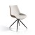Pack 2 sillas de diseño tapizada en tejido beige